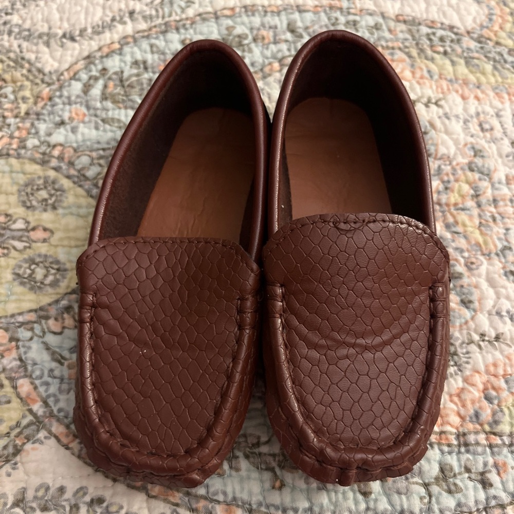 Size 9.5 Brown Slip On’s
